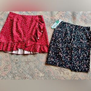 Floral skirt bundle size small